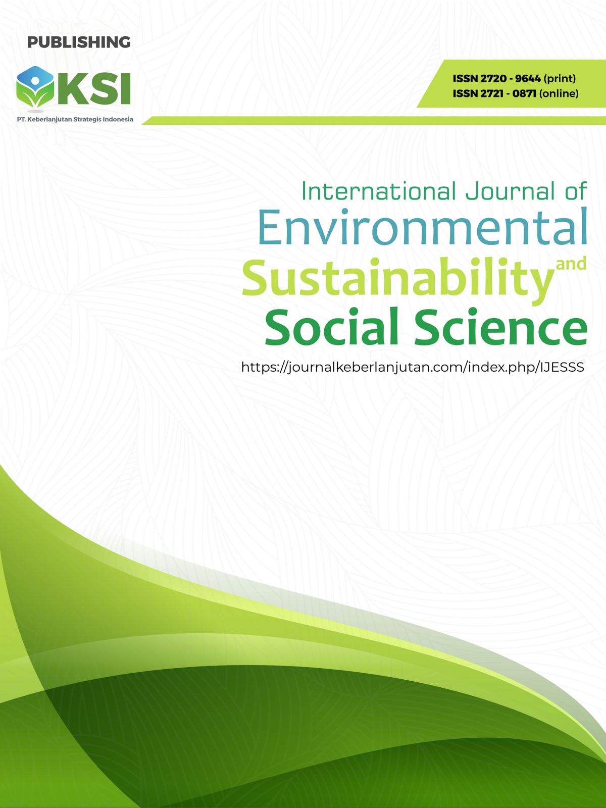 					View Vol. 7 No. 1 (2026): International Journal of Environmental, Sustainability, and Social Science (January- February 2026)-In Press
				